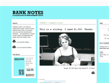 Tablet Screenshot of banknotes365.com